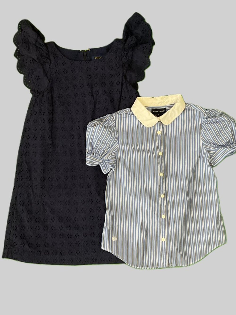 Ralph Lauren POLO 2 Piece girl lot, Size 8